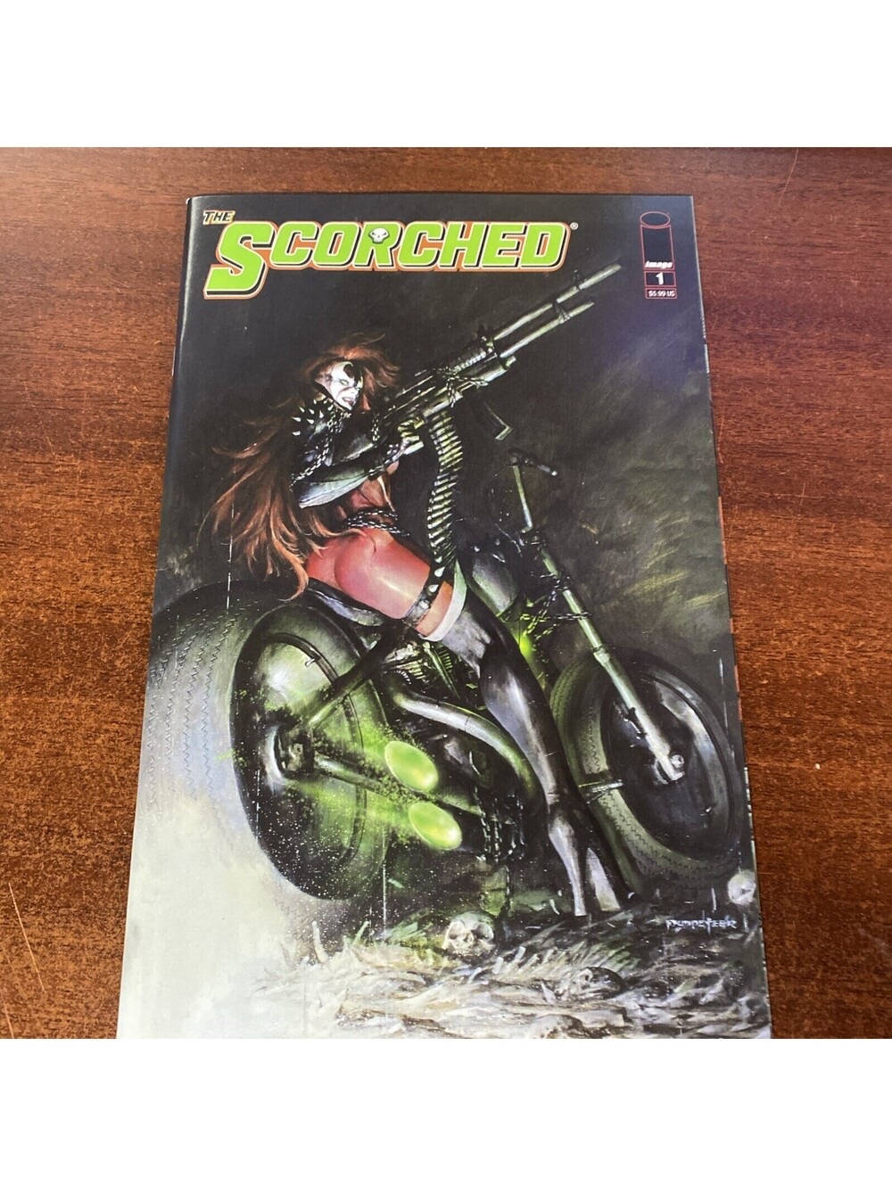 SCORCHED #1 PUPPETEER LEE  SPAWN VARIANT